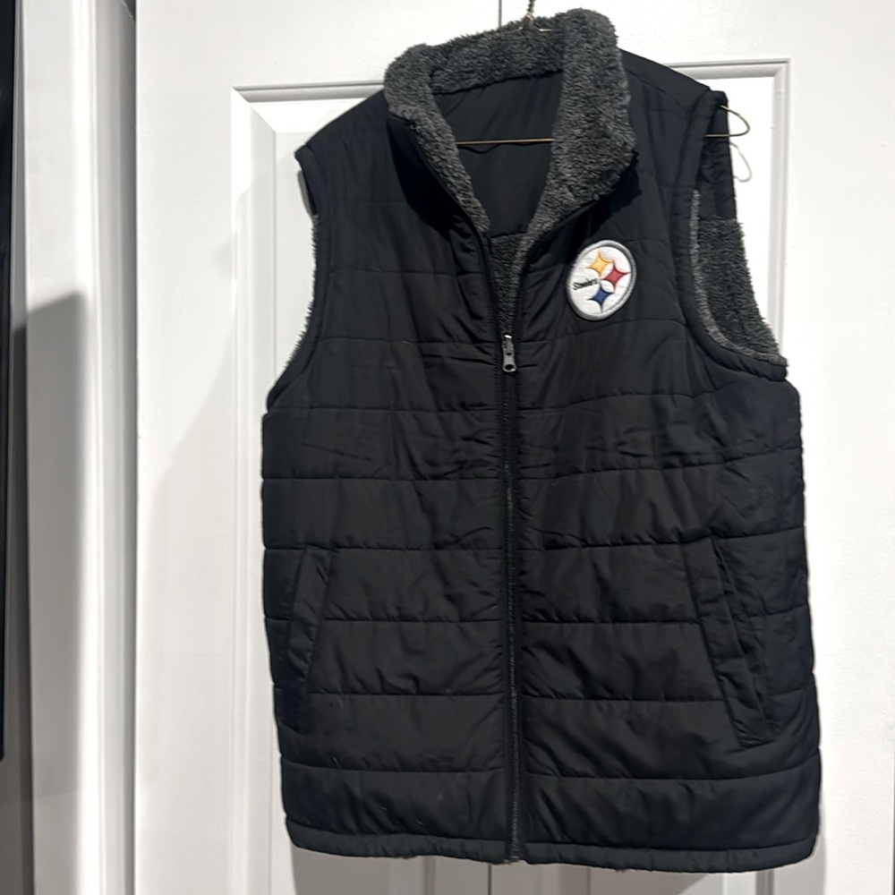 Authentic Reversible Steeler Vest unisex